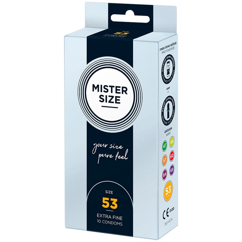 MISTER SIZE - CONDOM SIZE M 53 MM (10 UNITS) thumb 2