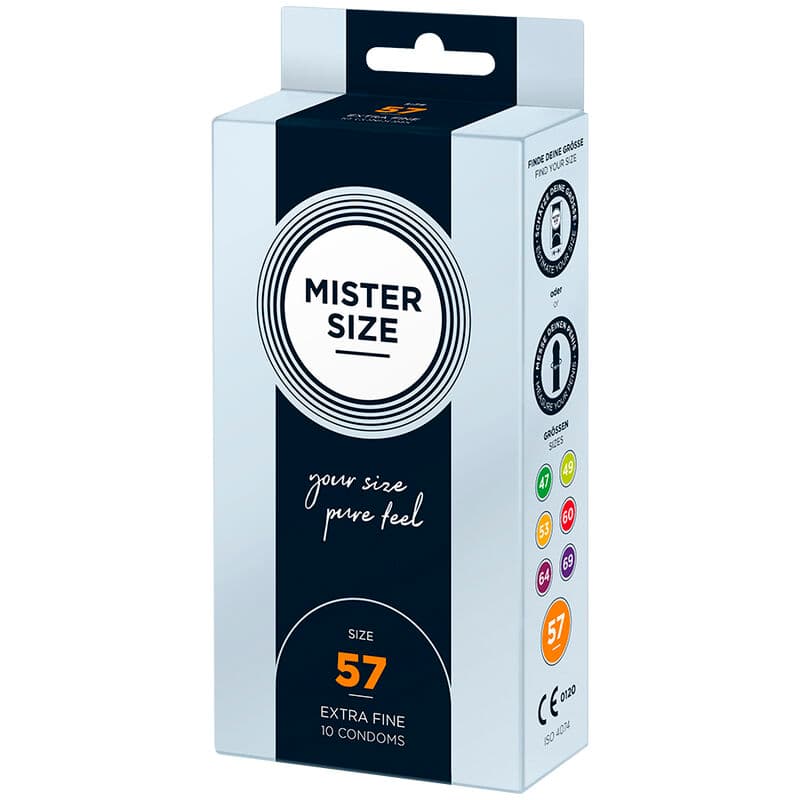 MISTER SIZE - CONDOM SIZE L 57 MM (10 UNITS) thumb 2