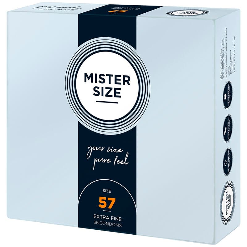 MISTER SIZE - CONDOM SIZE L 57 MM (36 UNITS) thumb 2