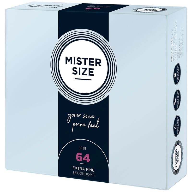 MISTER SIZE - CONDOMS SIZE XXL 64 MM (36 UNITS) thumb 2