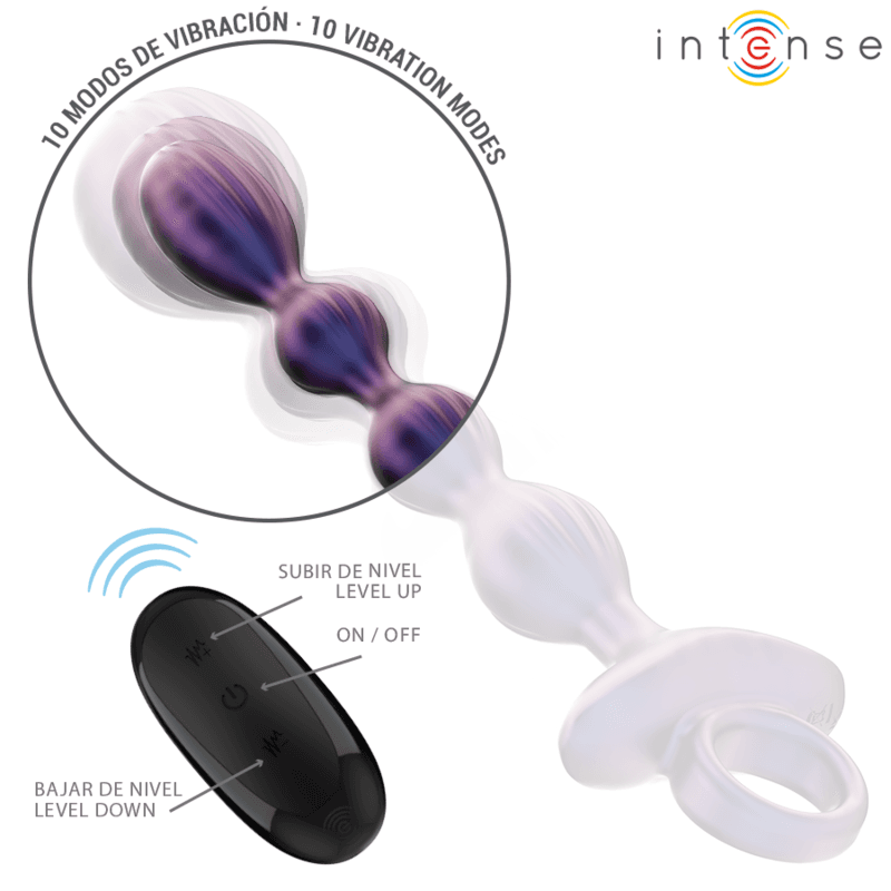 INTENSE - JACKIE VIBRATING ANAL PLUG MODEL 1 REMOTE CONTROL thumb 3