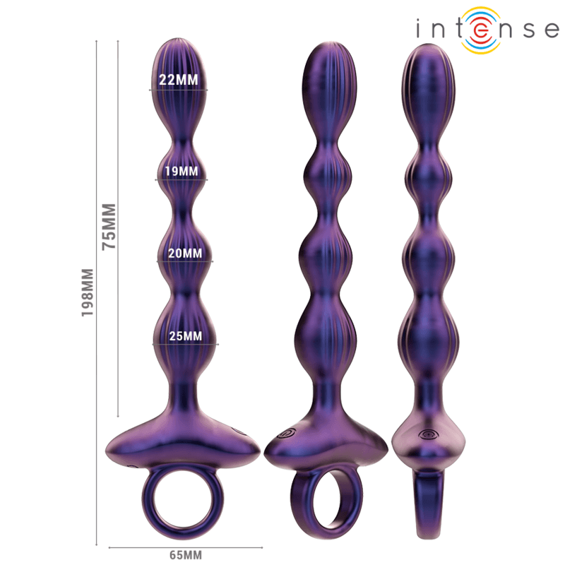 INTENSE - JACKIE VIBRATING ANAL PLUG MODEL 1 REMOTE CONTROL thumb 2