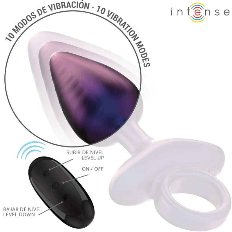 INTENSE - MICHAEL VIBRATING ANAL PLUG MODEL 2 REMOTE CONTROL thumb 4