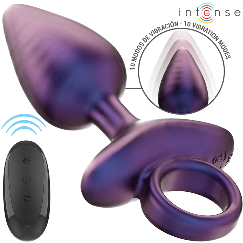 INTENSE - MICHAEL VIBRATING ANAL PLUG MODEL 2 REMOTE CONTROL thumb 2