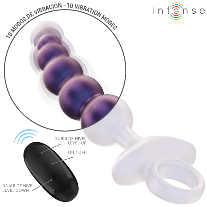 INTENSE - TITO VIBRATING ANAL PLUG MODEL 3 REMOTE CONTROL thumb 4