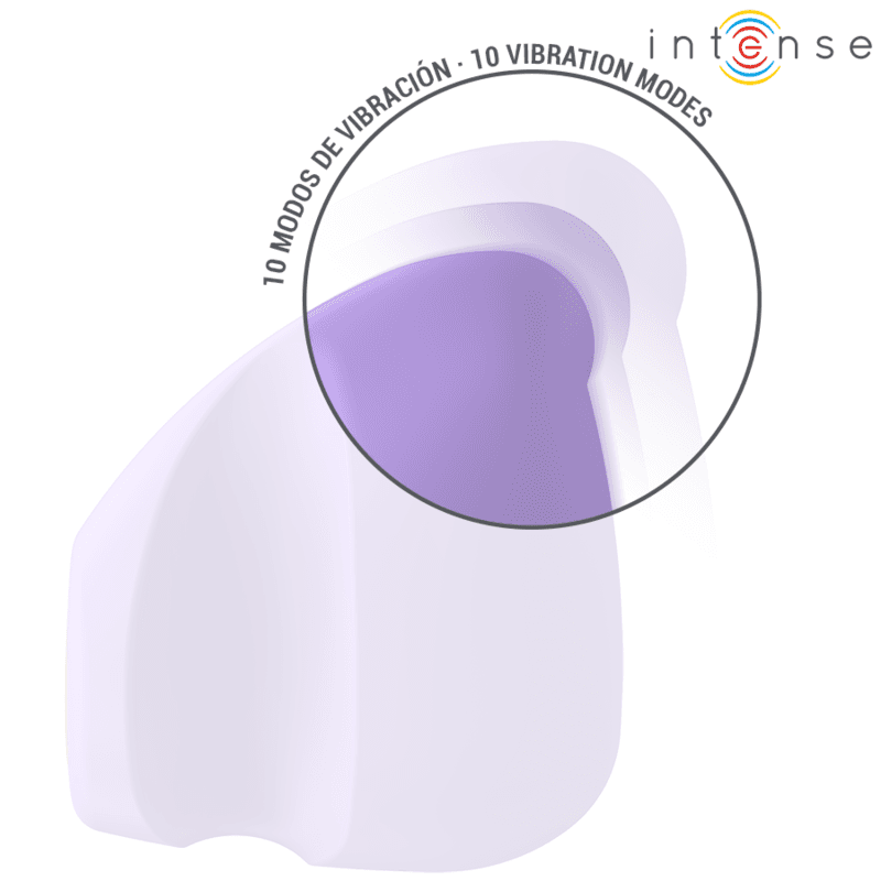 INTENSE - URSULA STIMULATOR 10 VIBRATIONS PURPLE thumb 4