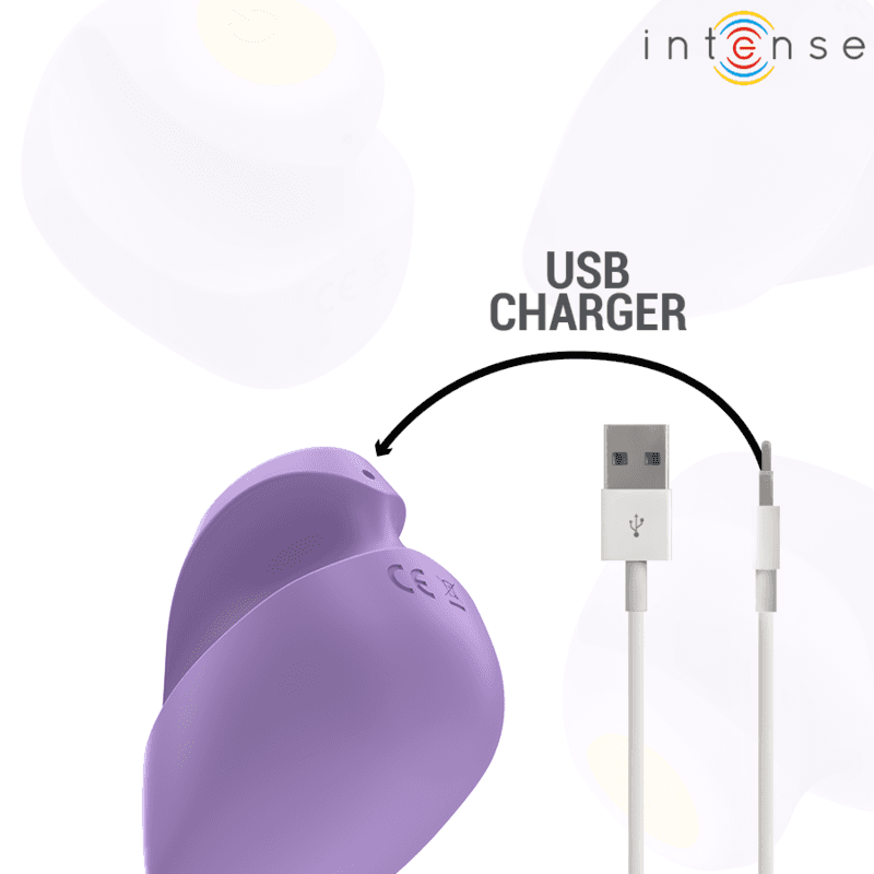 INTENSE - URSULA STIMULATOR 10 VIBRATIONS PURPLE thumb 5