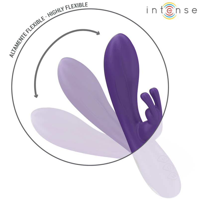 INTENSE - RANDALL RABBIT VIBRATOR 10 VIBRATIONS PURPLE thumb 3