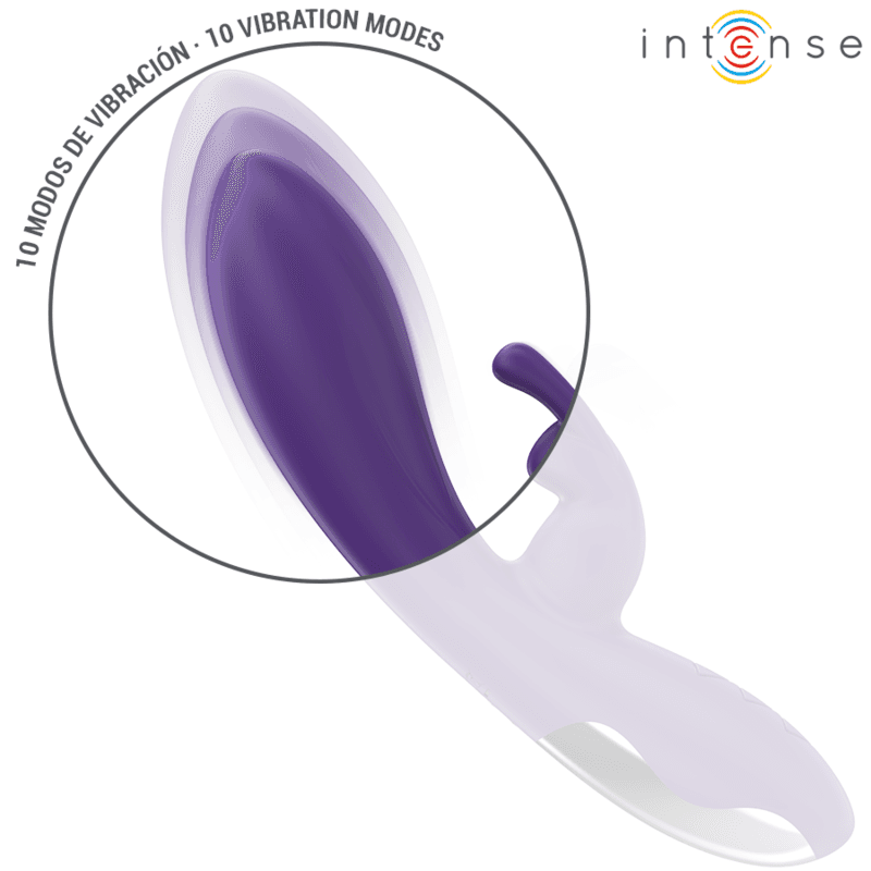 INTENSE - RANDALL RABBIT VIBRATOR 10 VIBRATIONS PURPLE thumb 5