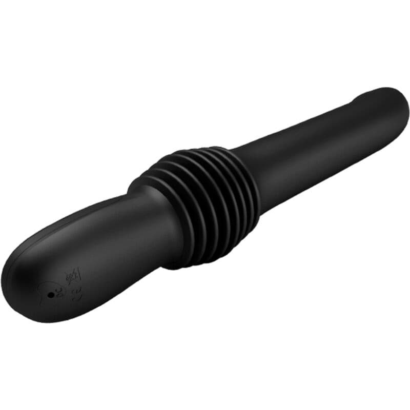 PRETTY LOVE - PAZUZU VIBRATOR 3 THRUST MODES BLACK thumb 4