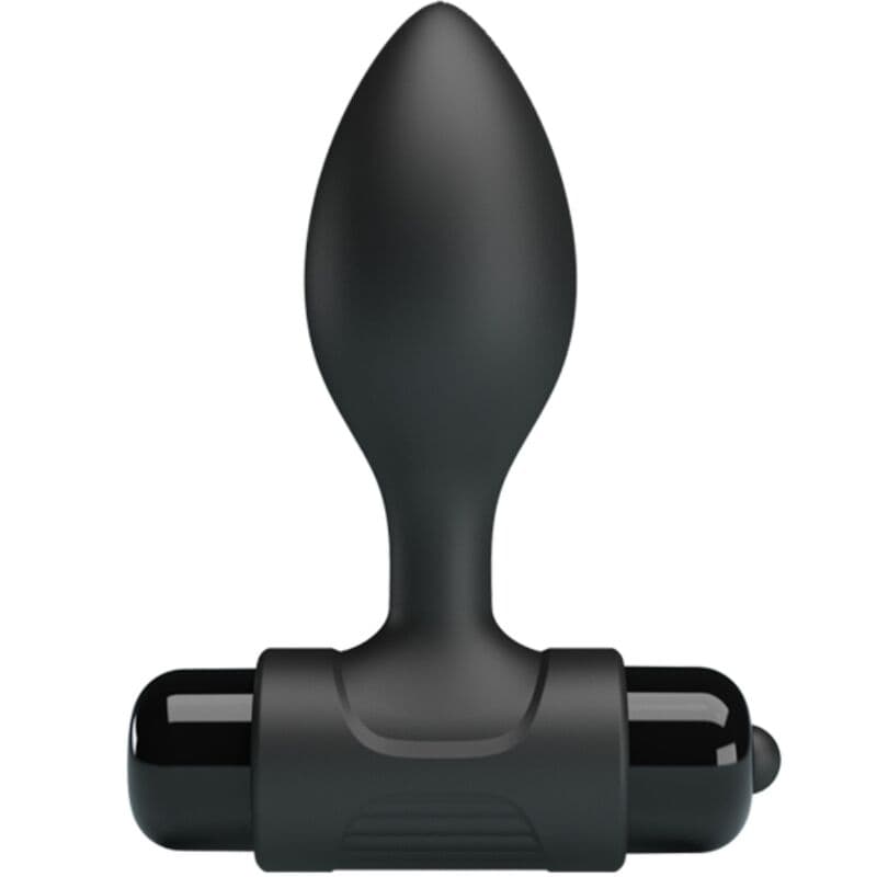 PRETTY LOVE - VIBRA BUTT 10 VIBRATIONS ANAL PLUG BLACK thumb 2