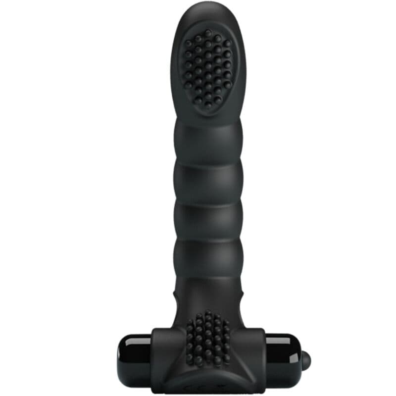 PRETTY LOVE - ALEXANDER FINGER VIBRATOR 10 VIBRATIONS BLACK thumb 2