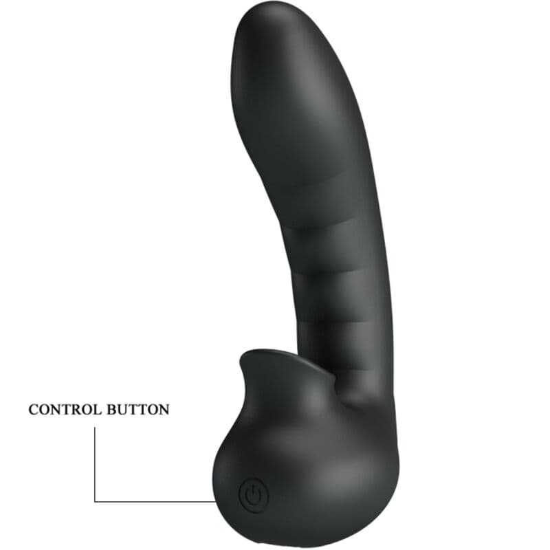 PRETTY LOVE - HOBGOBLIN VIBRATING FINGER CASE 12 VIBRATIONS + CLITORIS STIMULATOR BLACK thumb 5