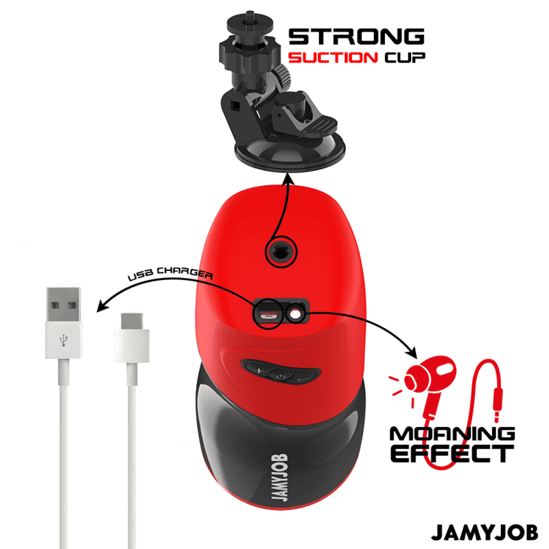 JAMYJOB - XPEED AUTOMATIC VAGINA MASTURBATOR 5 THRUSTING MODES AND SOUND EFFECT thumb 6
