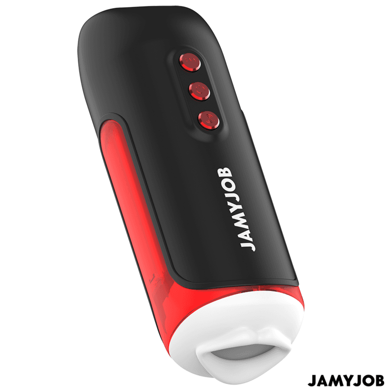 JAMYJOB - BLAZE AUTOMATIC MOUTH MASTURBATOR 5 SUCTION AND VIBRATION MODES thumb 4
