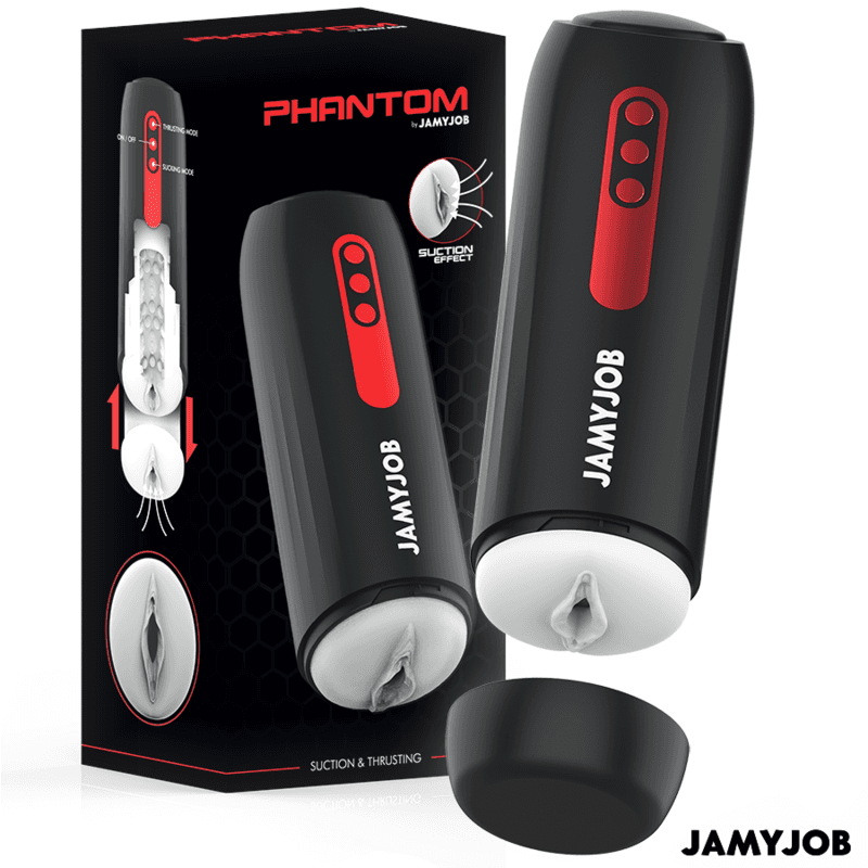 JAMYJOB - PHANTOM AUTOMATIC VAGINA MASTURBATOR 5 SUCTION AND THRUST MODES thumb 2