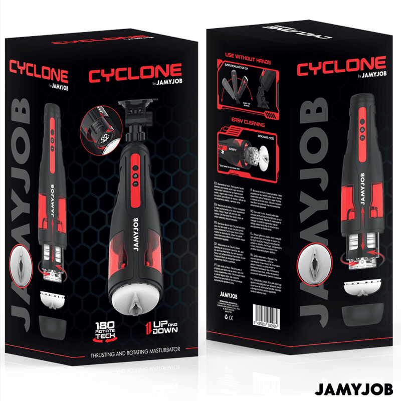 JAMYJOB - CYCLONE AUTOMATIC VAGINA MASTURBATOR 10 ROTATION AND THRUST MODES thumb 7