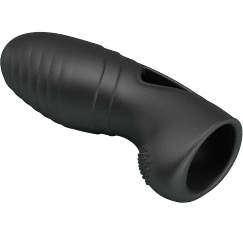 PRETTY LOVE - ALAN SILICONE FINGER VIBRATOR BLACK thumb 3