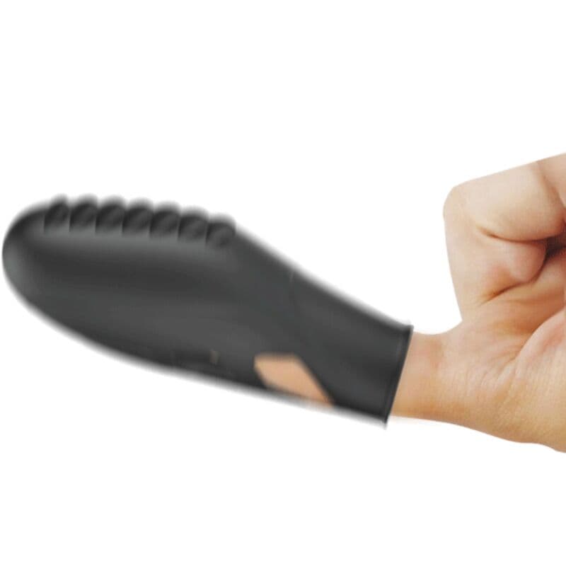 PRETTY LOVE - GILO SILICONE FINGER VIBRATOR BLACK thumb 3