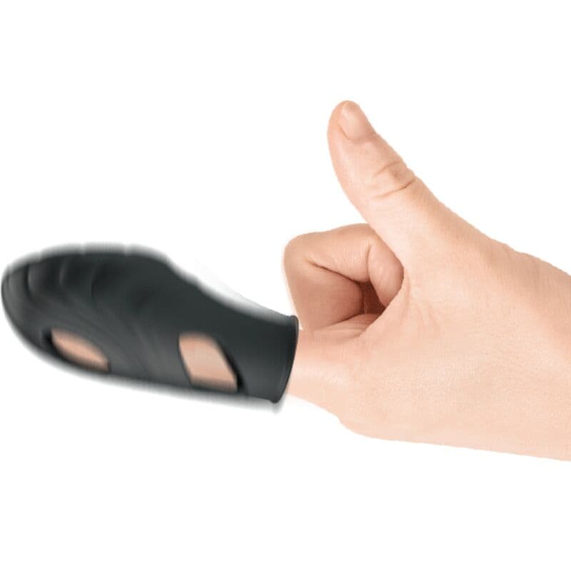PRETTY LOVE - LICH SILICONE FINGER VIBRATOR BLACK thumb 4