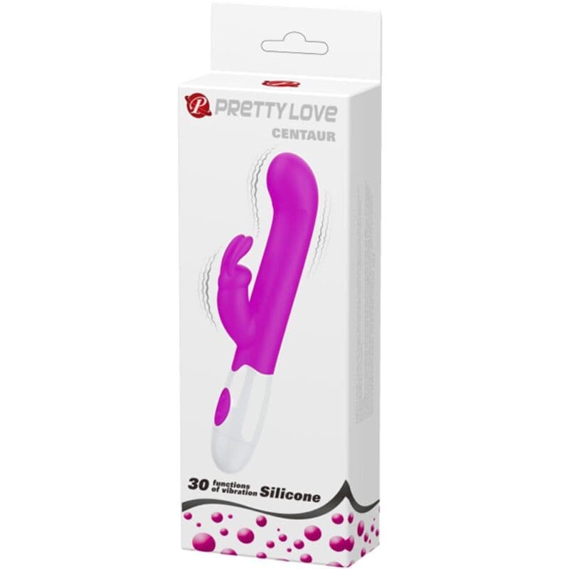 PRETTY LOVE - CENTAUR VIBRATOR RABBIT 30 VIBRATION MODES PURPLE thumb 6