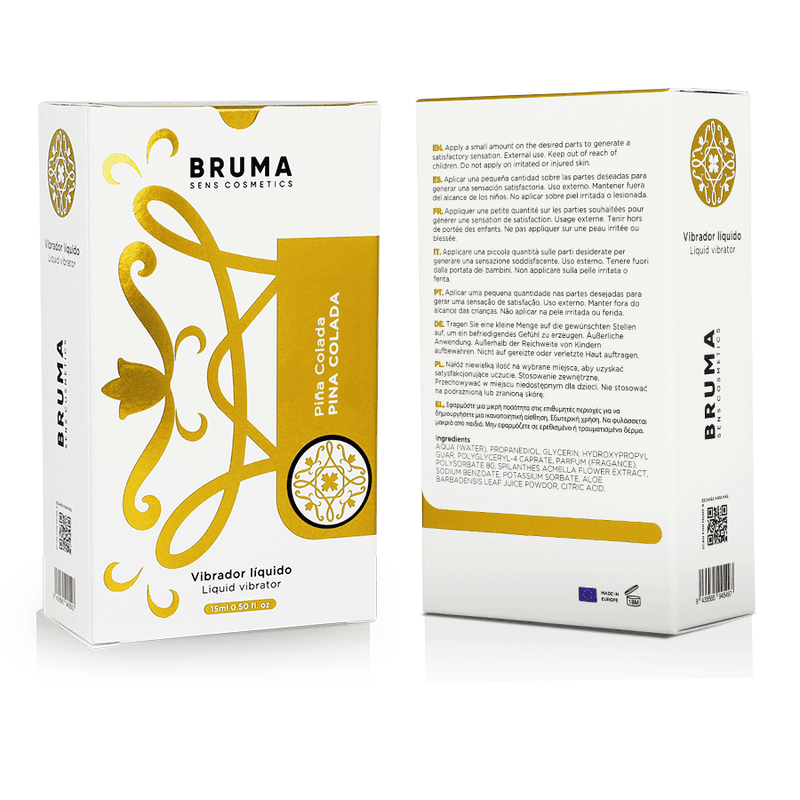 BRUMA - LIQUID VIBRATOR ULTRA SLIDING PINA COLADA 15 ML thumb 7