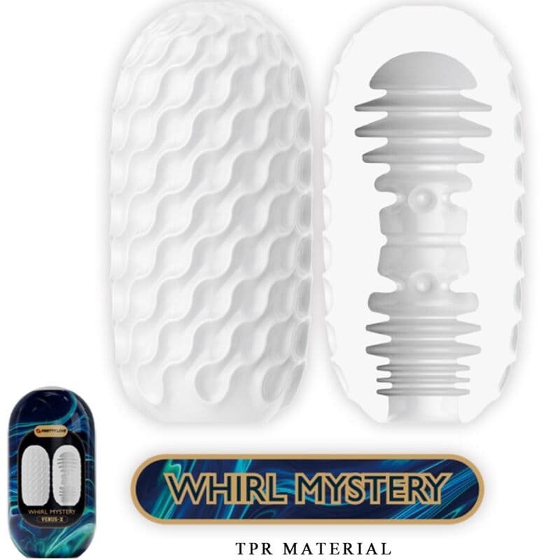 PRETTY LOVE - VENUS X 15 SILICONE MALE MASTURBATORS WHITE thumb 5