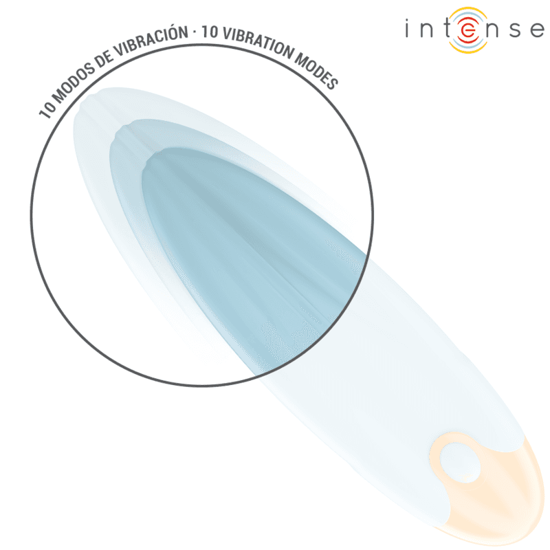 INTENSE - MIKE VIBRATING BULLET 10 VIBRATIONS BLUE thumb 2