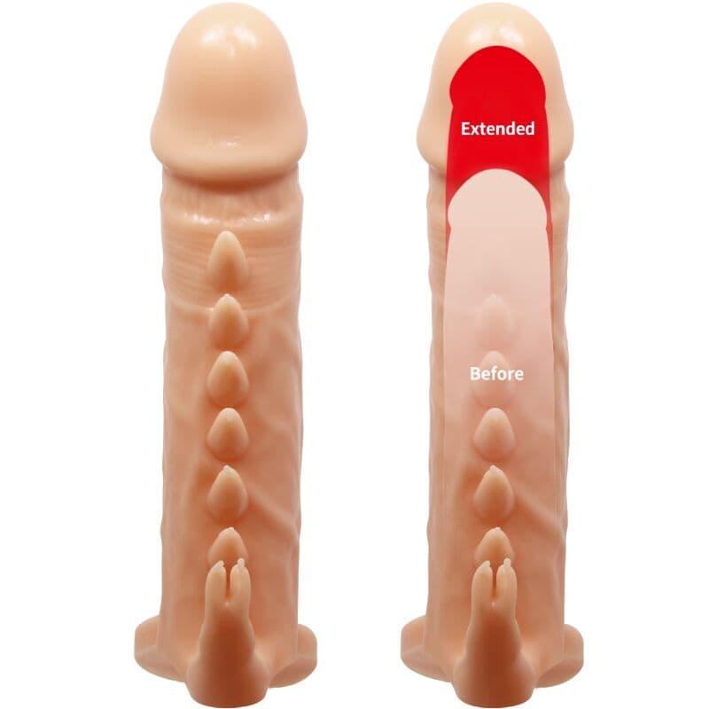 PRETTY LOVE - EMMIT PENIS SLEEVE + CLITORIS STIMULATOR FLESH thumb 3