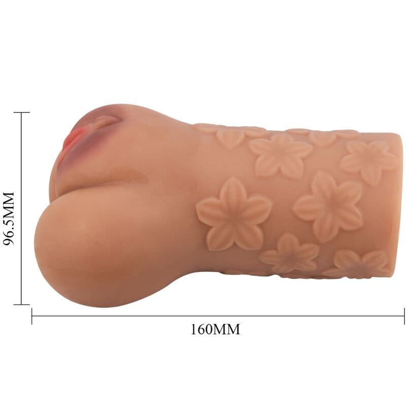 CRAZY BULL - SCARLET VAGINA AND ANUS DESIGN WITH FLOWERS FLESH thumb 5