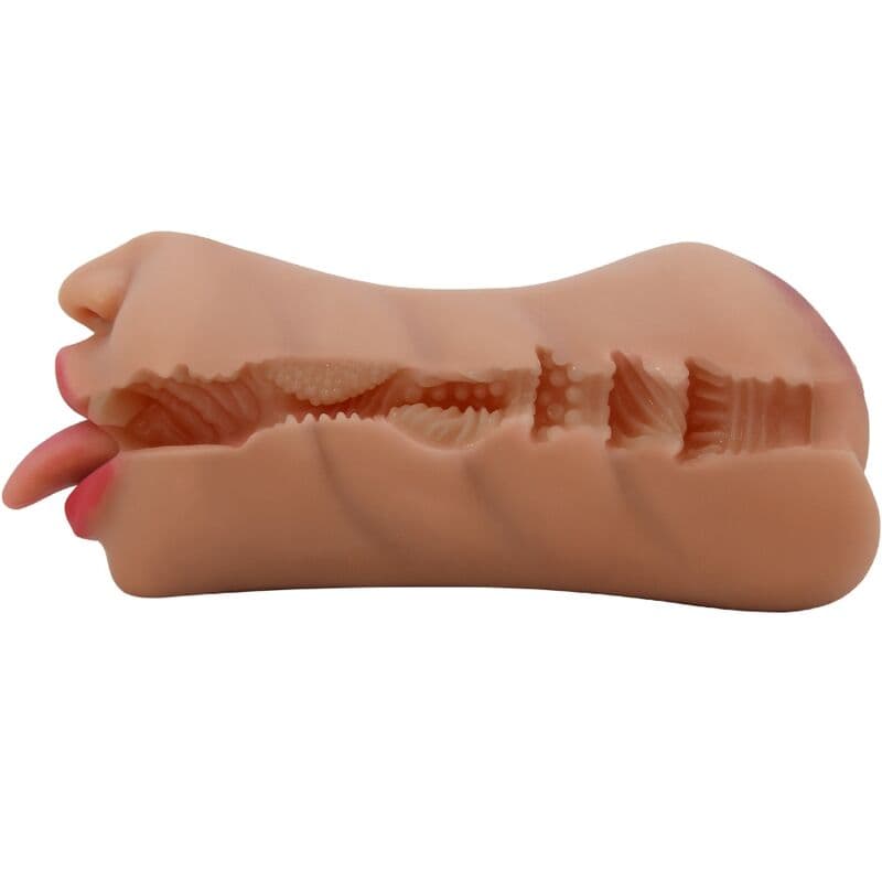 CRAZY BULL - SARAH DOUBLE MASTURBATOR MOUTH & VAGINA FLESH thumb 4