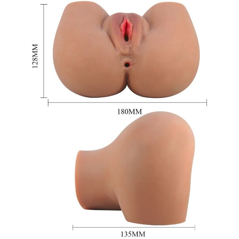 CRAZY BULL - MILA VIBRATOR BUTT WITH REALISTIC VAGINA AND ANUS CONTROL REMOTO thumb 7
