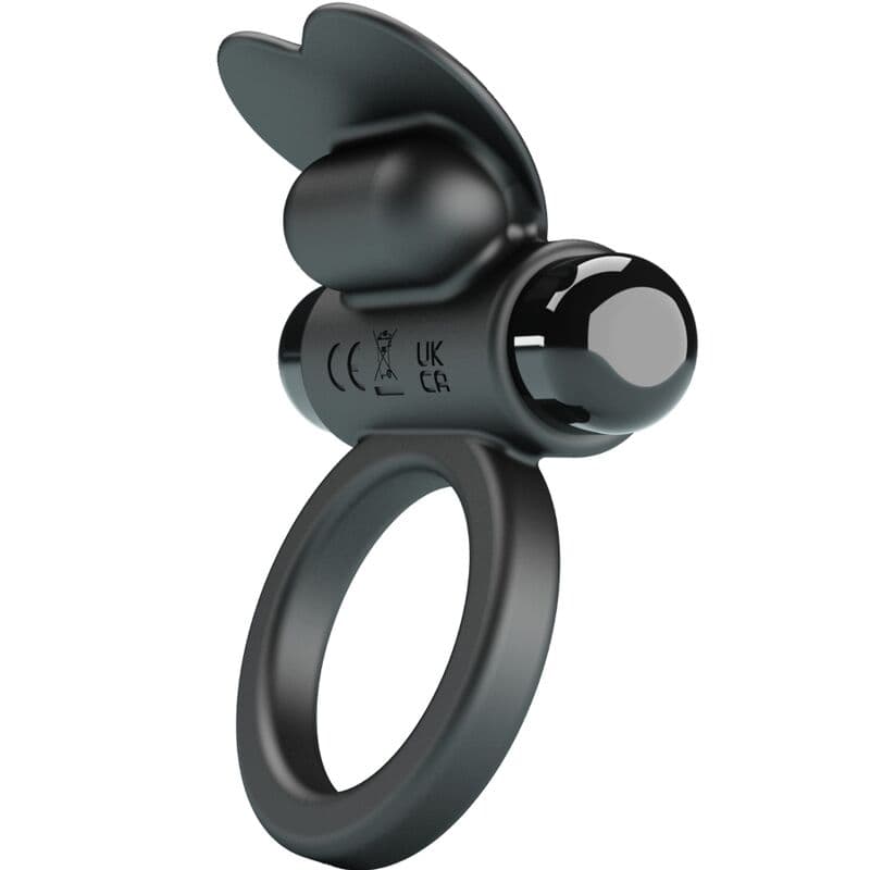 PRETTY LOVE - DEBONAIRE VIBRATING RING RABBIT 10 VIBRATIONS BLACK thumb 2
