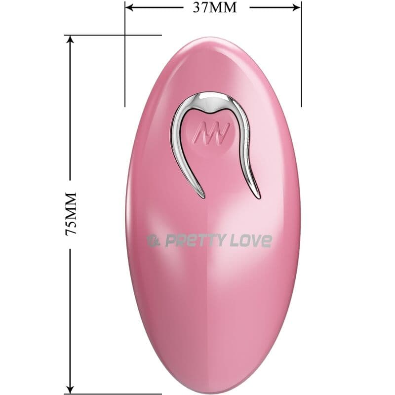 PRETTY LOVE - CAILEY NIPPLE CLAMPS 10 VIBRATIONS REMOTE CONTROL PINK thumb 4
