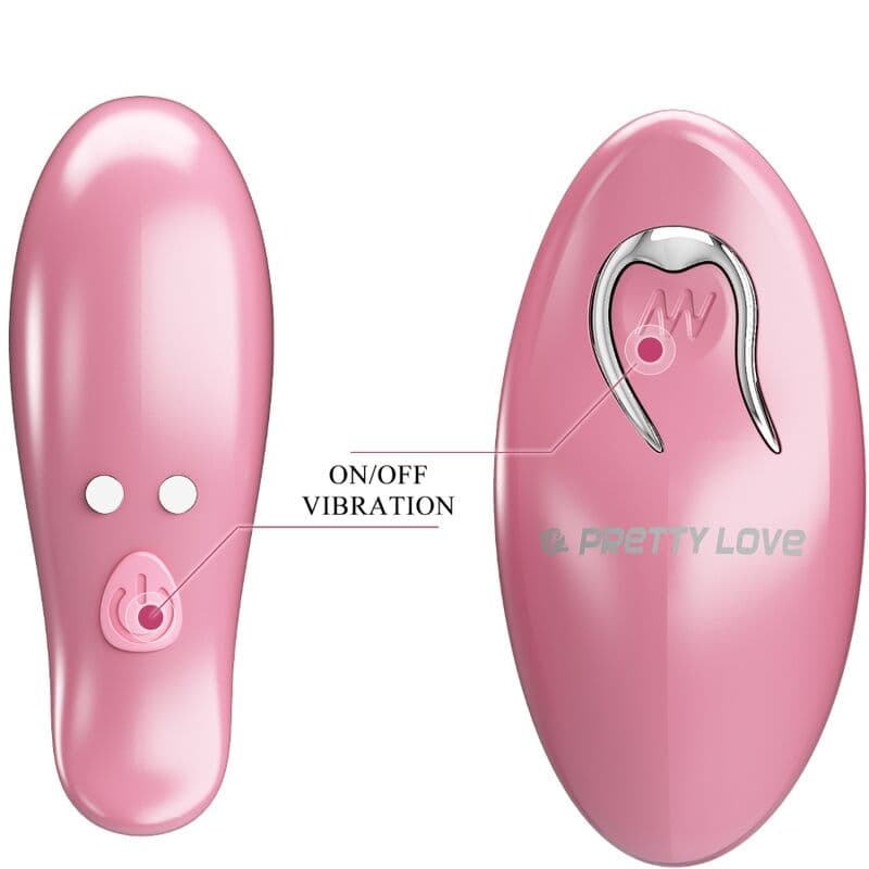 PRETTY LOVE - CAILEY NIPPLE CLAMPS 10 VIBRATIONS REMOTE CONTROL PINK thumb 6
