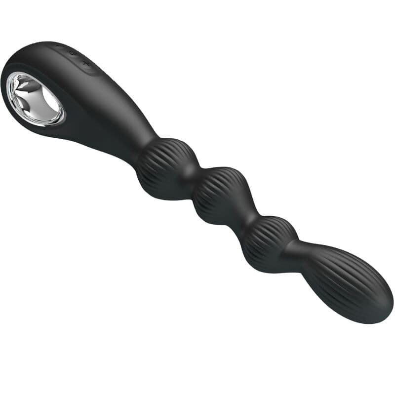 PRETTY LOVE - FEDERER ANAL VIBRATOR 12 VIBRATIONS BLACK thumb 3