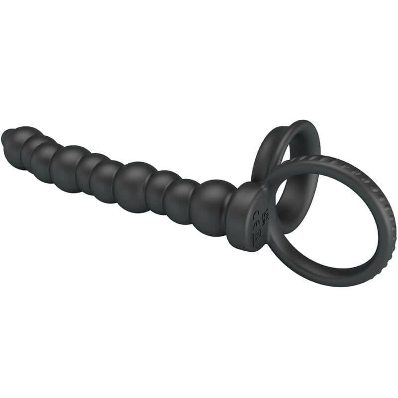 PRETTY LOVE - DILLION DOUBLE PENETRATION COCK RING BLACK thumb 3