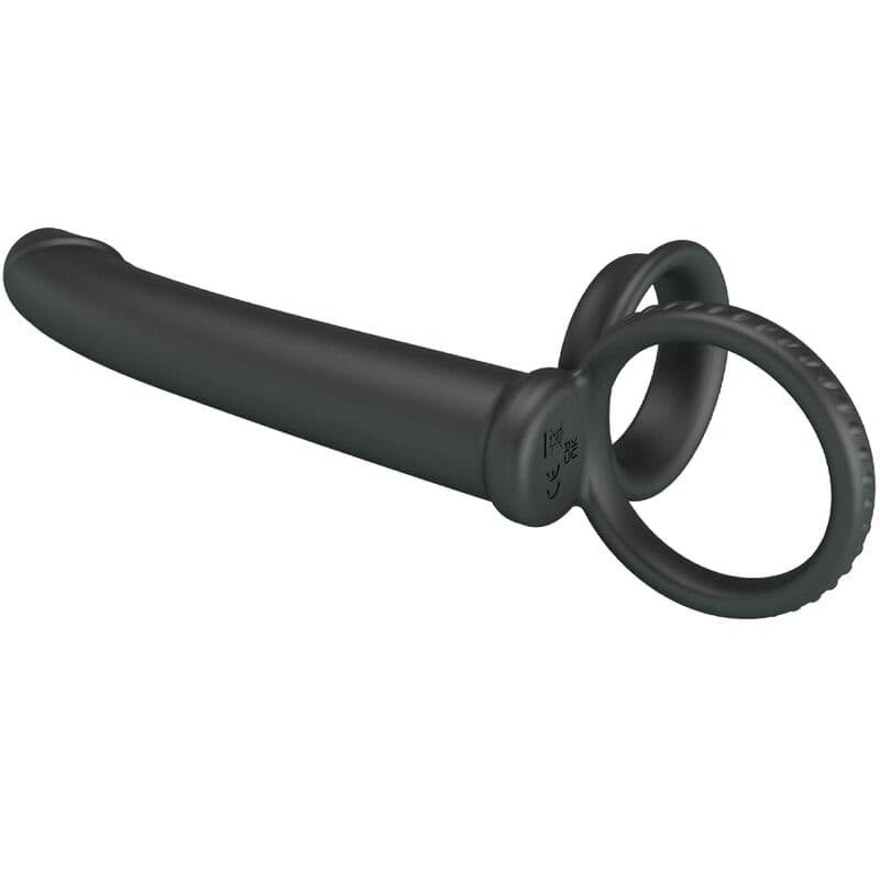 PRETTY LOVE - DILLION DOUBLE PENETRATION DOUBLE COCK RING BLACK thumb 3