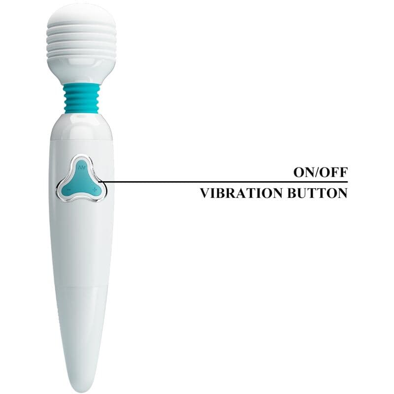 PRETTY LOVE - CLOUD WAND VIBRATOR  7 VIBRATIONS WHITE thumb 7