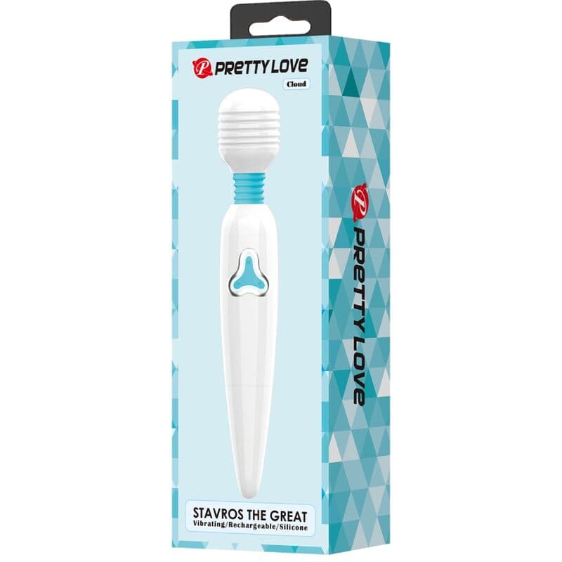PRETTY LOVE - CLOUD WAND VIBRATOR  7 VIBRATIONS WHITE thumb 9