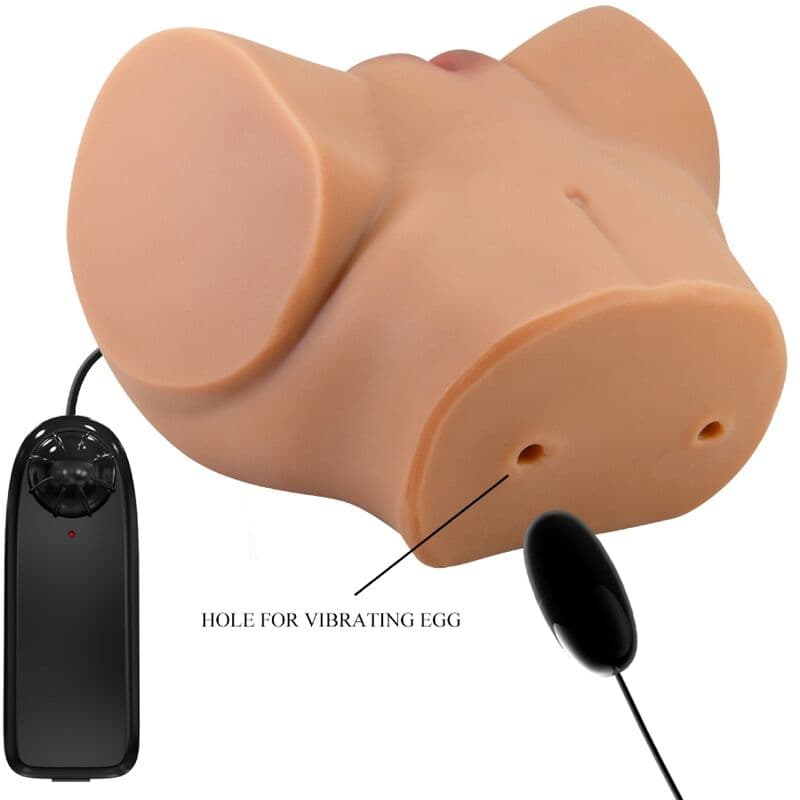 CRAZY BULL - EMILIA ASS VIBRATOR WITH REALISTIC VAGINA AND ANUS FLESH REMOTE CONTROL thumb 8