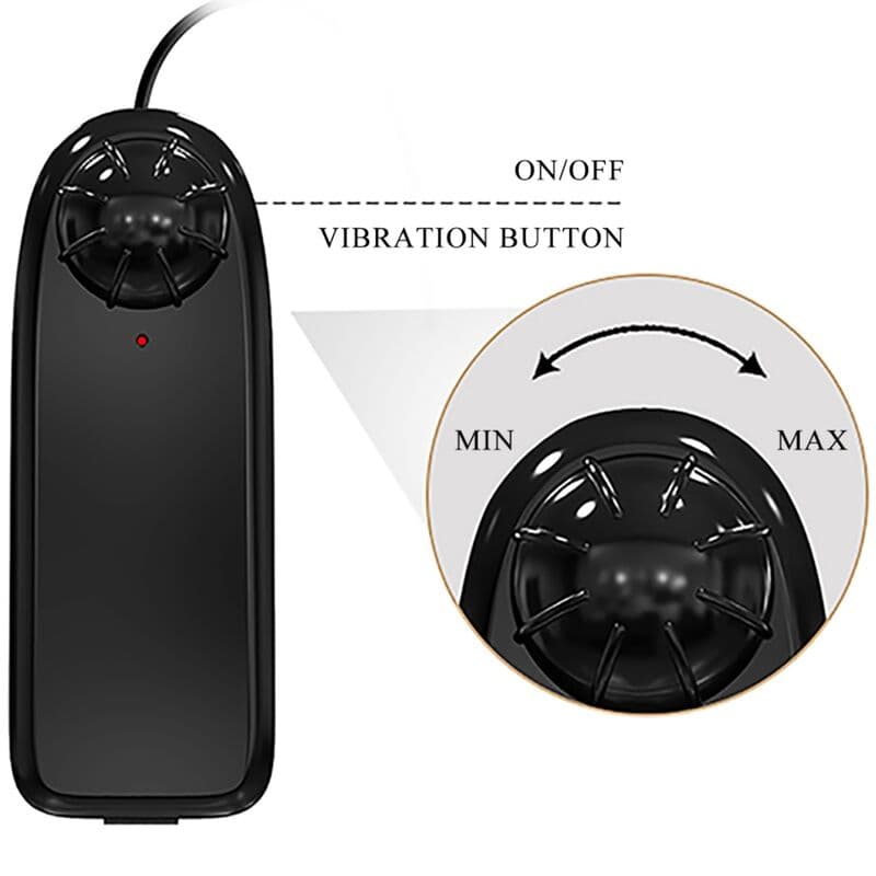 BAILE - BAHAMUT REALISTIC VIBRATOR 21.8 CM FLESH REMOTE CONTROL thumb 6
