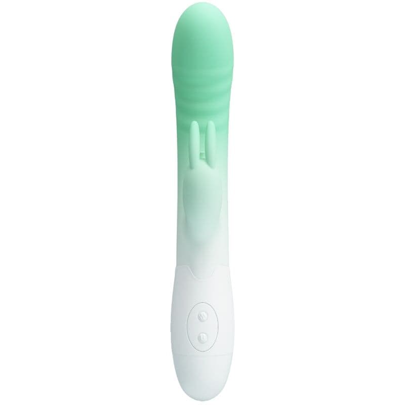 PRETTY LOVE - CERBERUS RABBIT VIBRATOR 3O VIBRATIONS GREEN thumb 2
