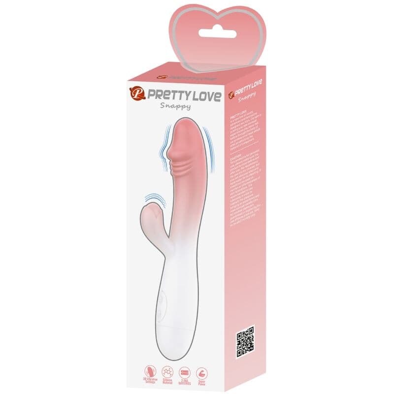 PRETTY LOVE - SNAPPY RABBIT VIBRATOR 30 VIBRATIONS PINK thumb 7