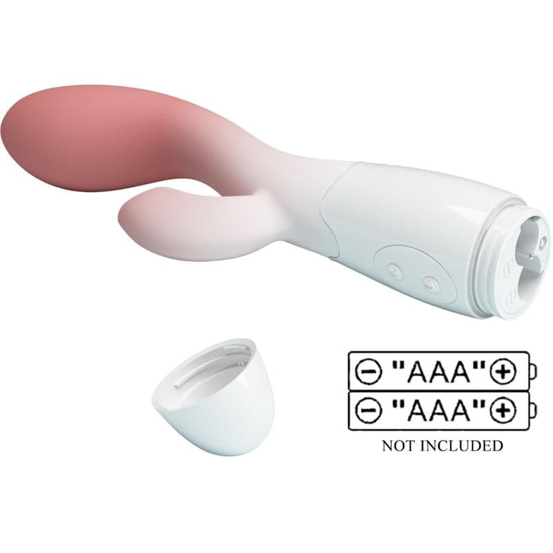 PRETTY LOVE - BRIGHTY G-SPOT VIBRATOR + CLITORIS STIMULATOR 30 VIBRATIONS PINK thumb 5
