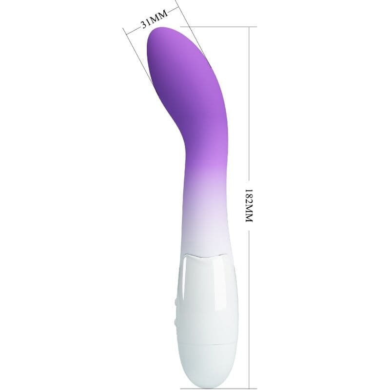 PRETTY LOVE - BISHOP G-SPOT VIBRATOR 30 VIBRATIONS PURPLE thumb 4