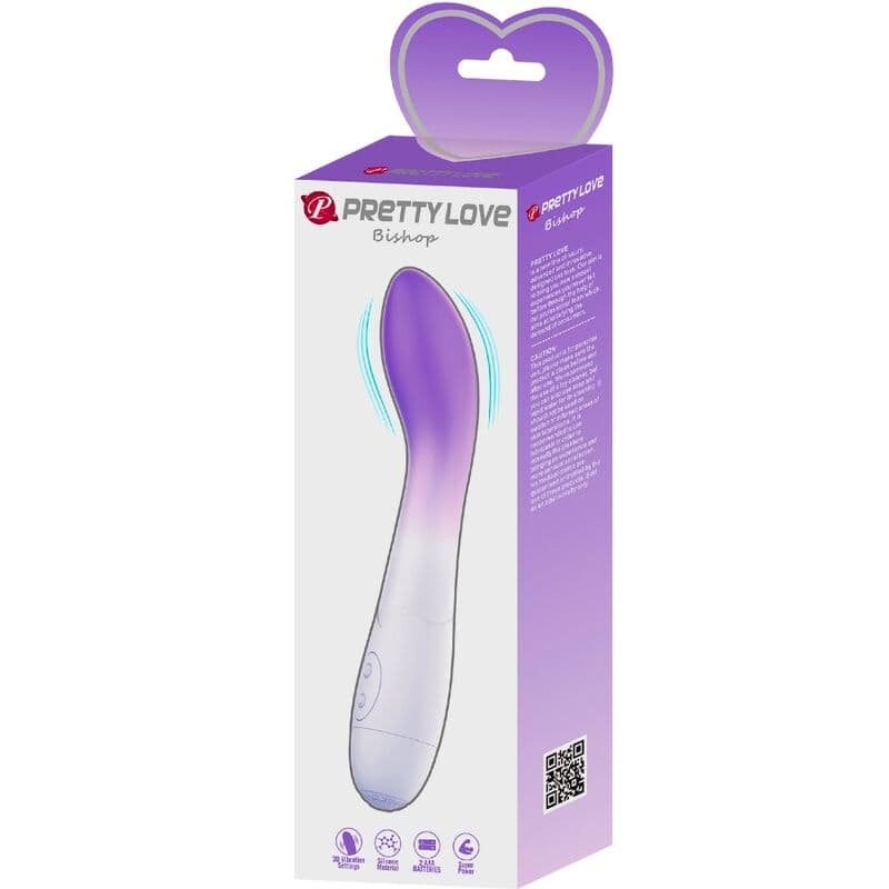 PRETTY LOVE - BISHOP G-SPOT VIBRATOR 30 VIBRATIONS PURPLE thumb 6