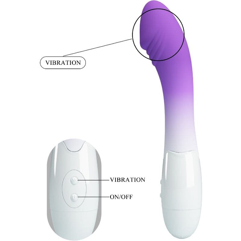 PRETTY LOVE - ELEMENTAL G-SPOT VIBRATOR 30 VIBRATIONS PURPLE thumb 4
