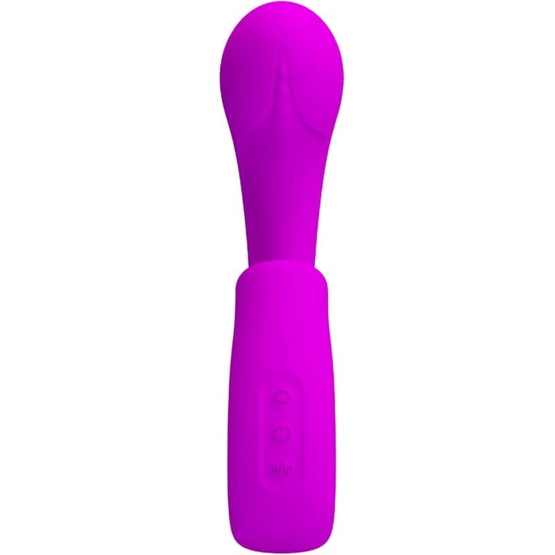 PRETTY LOVE - SIBEL SIBEL G-SPOT VIBRATOR + CLITORIS STIMULATOR 10 VIBRATIONS PURPLE thumb 3