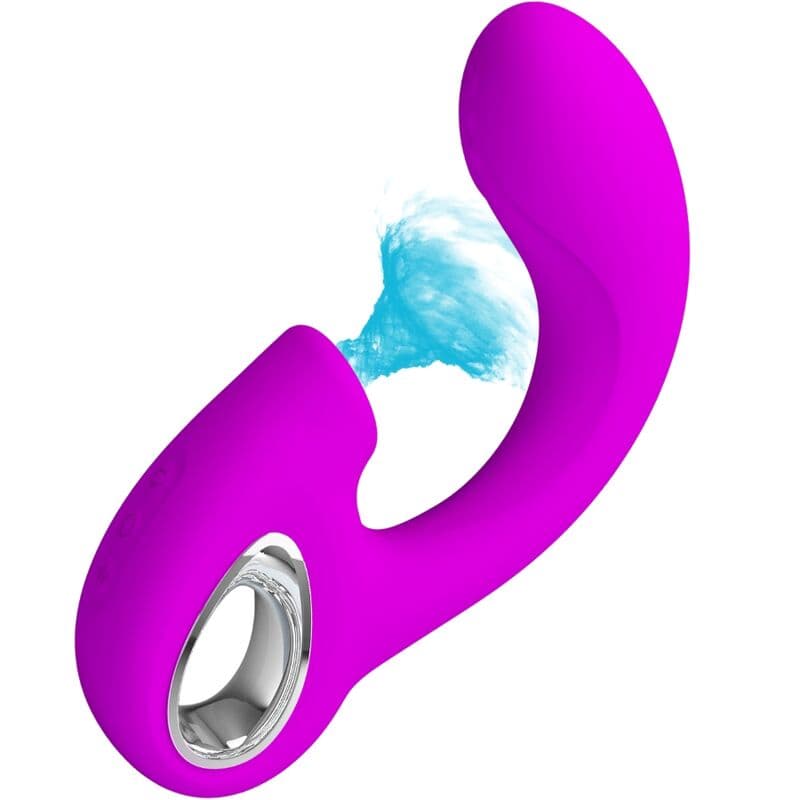 PRETTY LOVE - SIBEL SIBEL G-SPOT VIBRATOR + CLITORIS STIMULATOR 10 VIBRATIONS PURPLE thumb 2